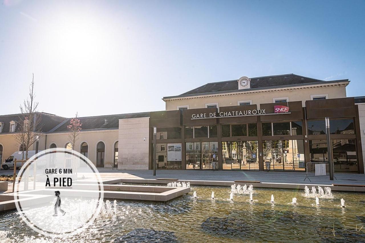 Le Vintage- Gare/Centre, Tout Equipe, Refait A Neuf, Climatisation Châteauroux Kültér fotó